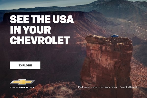 See the USA in your Chevrolet